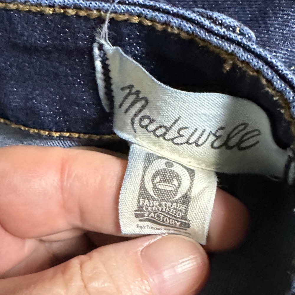 Madewell Curvy Cali Demi Boot Jeans 31P - Picture 10 of 10
